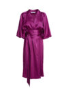 MyMattress-mattress-robe-housecoat-silk-short-raspberry-front